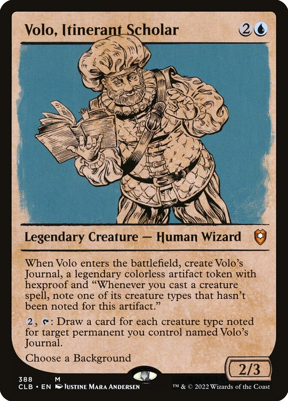 Volo, Itinerant Scholar (Showcase) | Inglés | NM | CLB 1