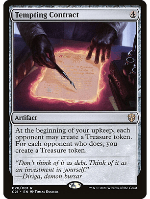 Tempting Contract | Inglés | NM | C21