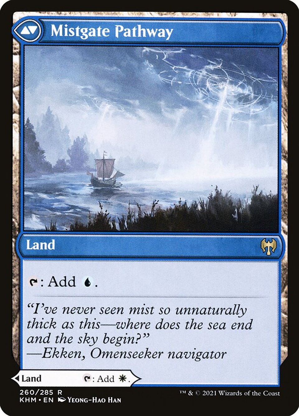 Hengegate Pathway // Mistgate Pathway (foil) | Español | NM | KHM 2