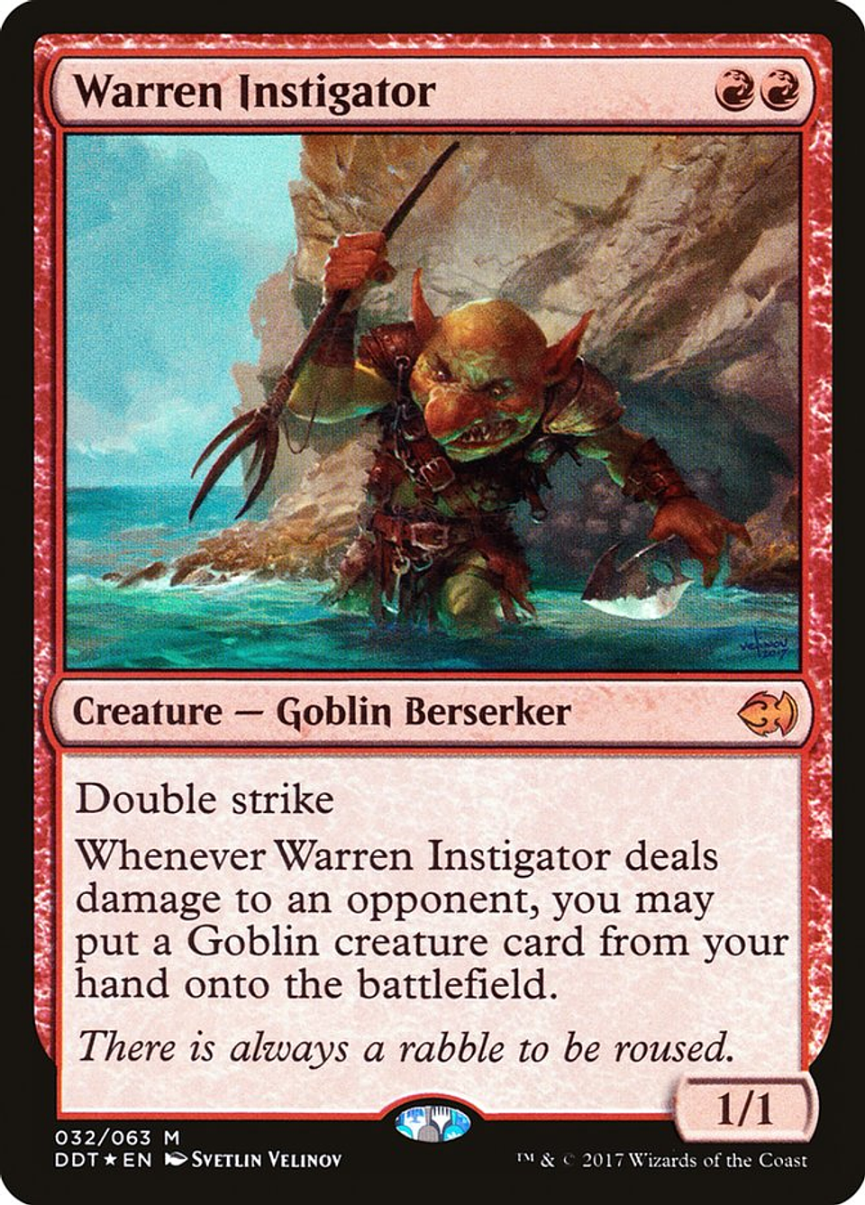 Warren Instigator (foil) | Inglés | EX | DDT 1