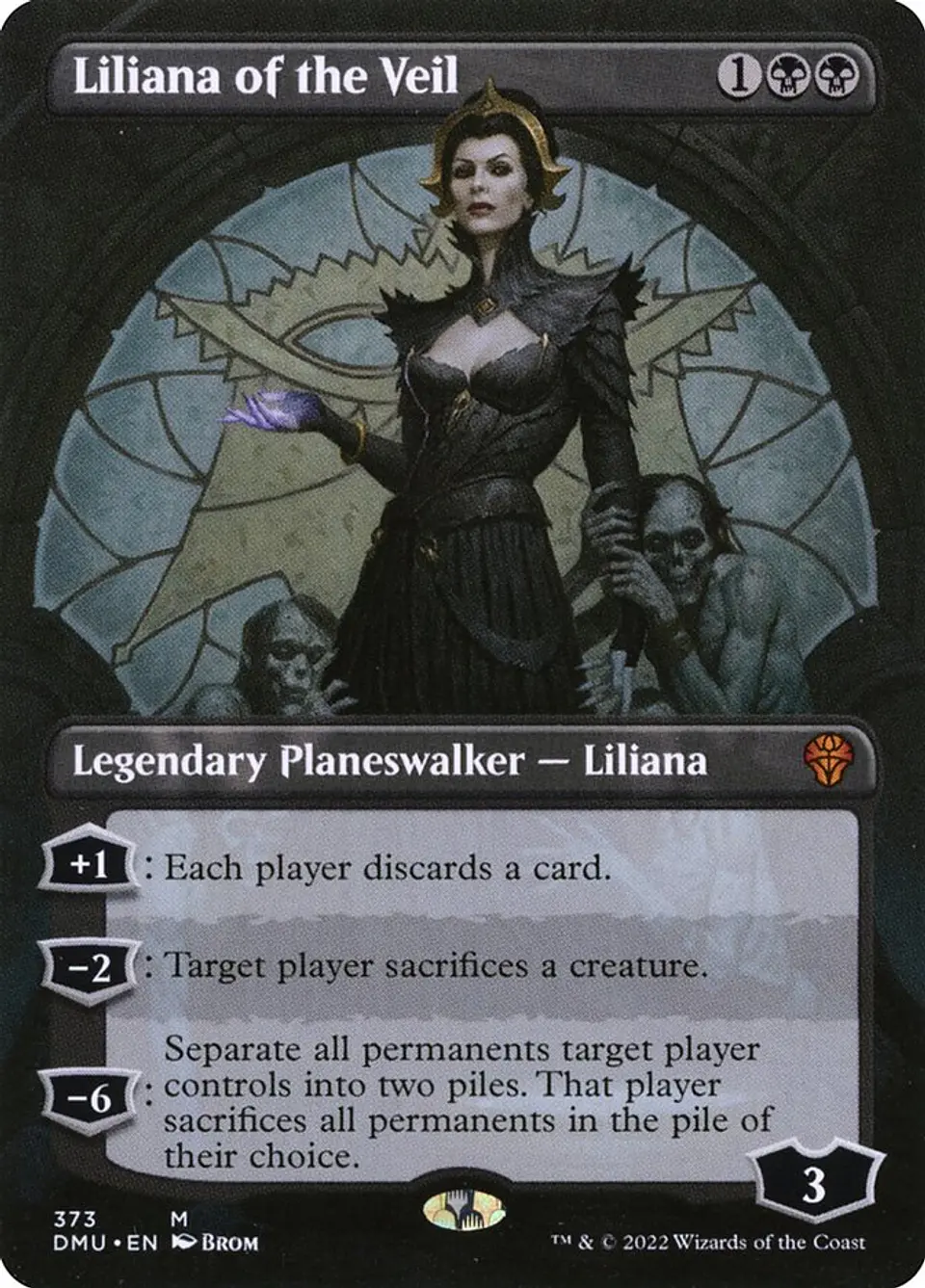 Liliana of the Veil (Borderless) | Inglés | NM | DMU 1