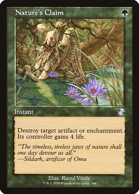 Nature's Claim (Retro Frame) | Inglés | NM | TSR