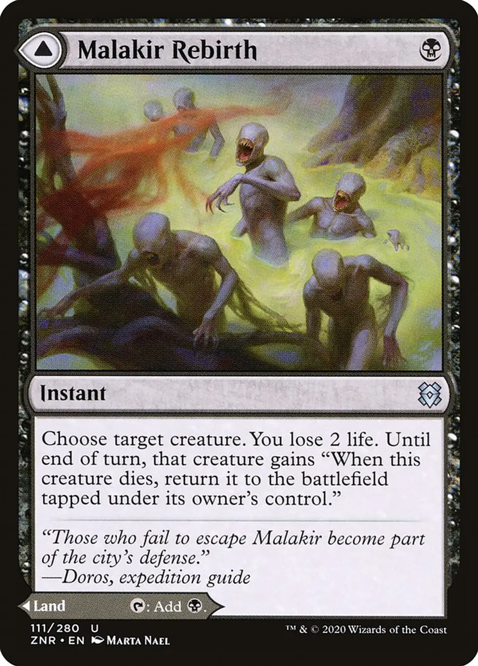 Malakir Rebirth // Malakir Mire | Inglés | NM | ZNR 1