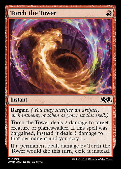 Torch the Tower | Inglés | NM | WOE