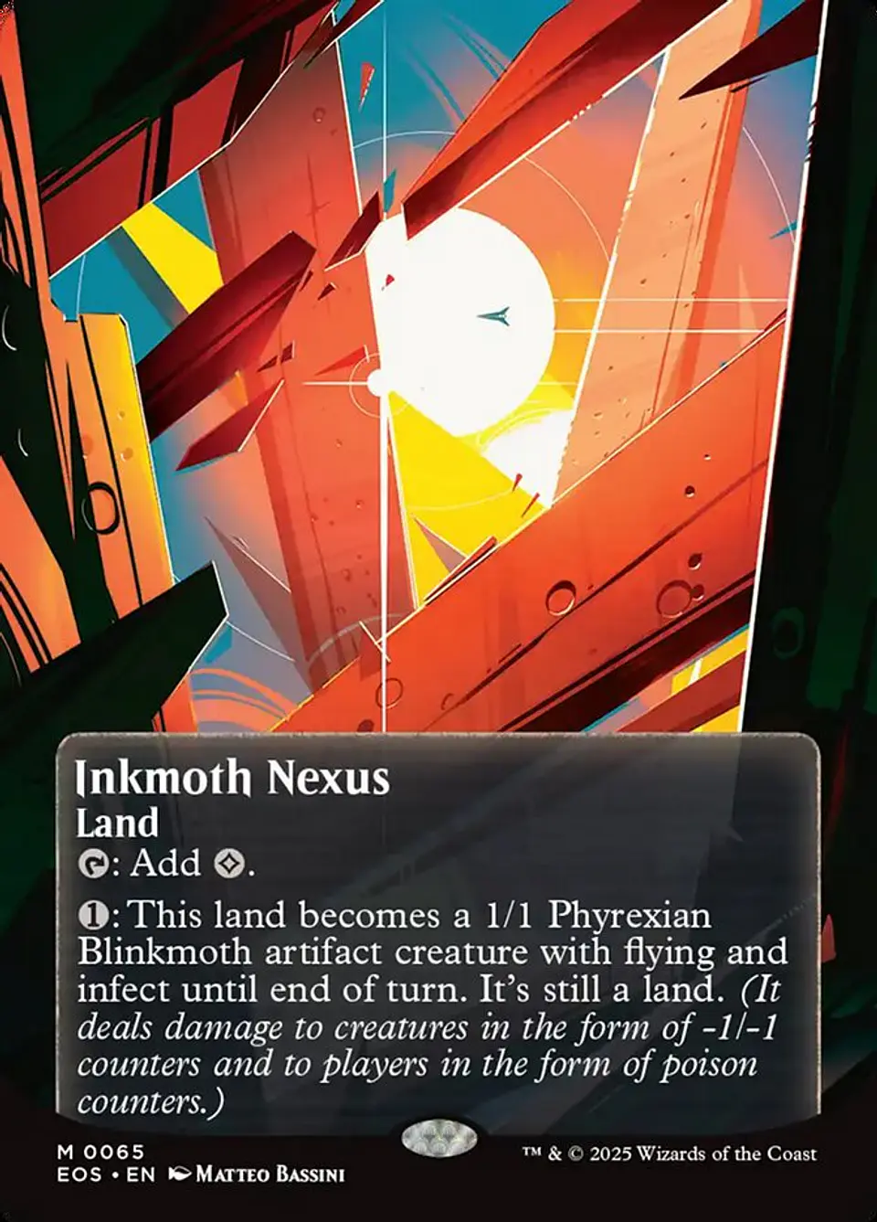 Inkmoth Nexus (Borderless) | Inglés | NM | EOS 1