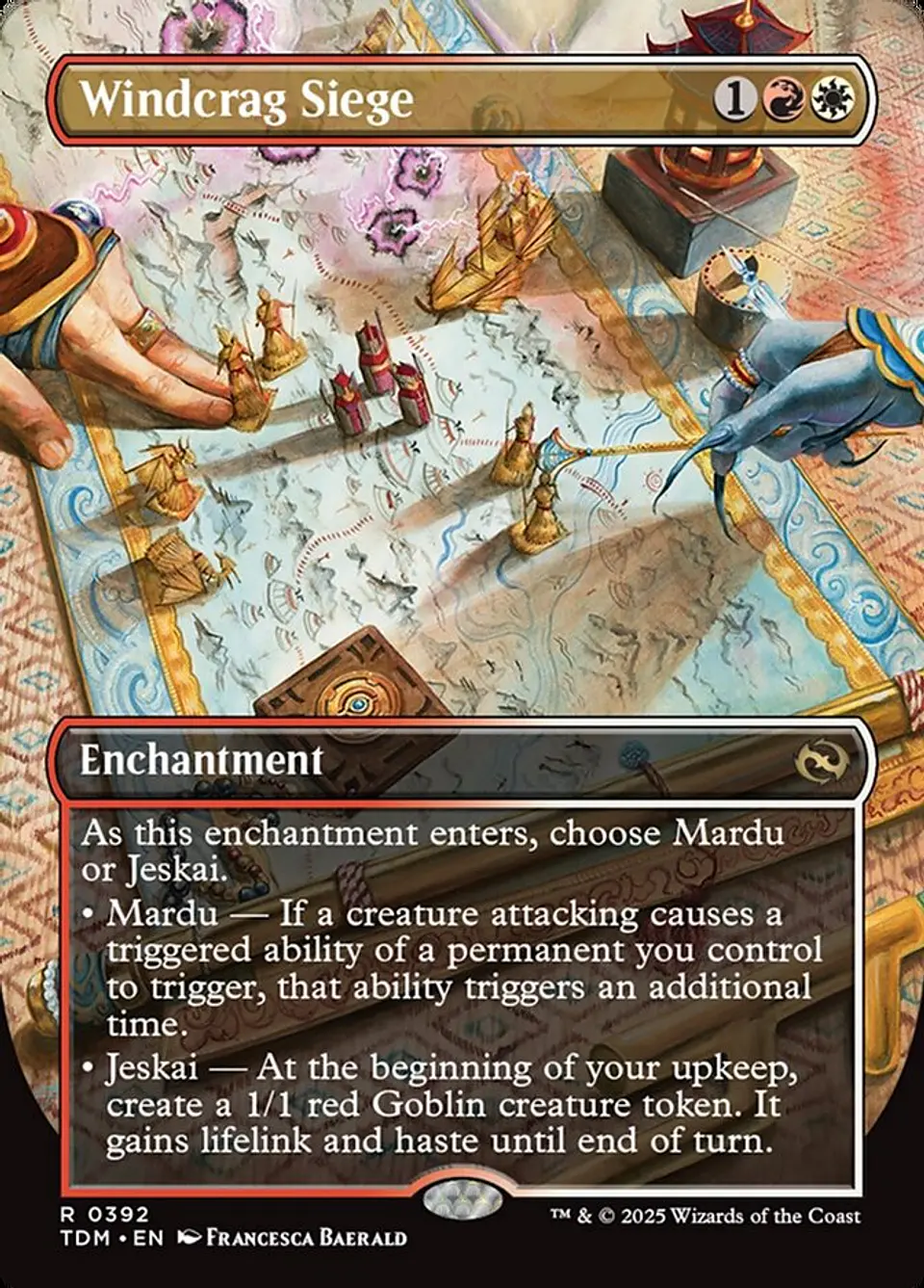 Windcrag Siege (Borderless) | Inglés | NM | TDM 1