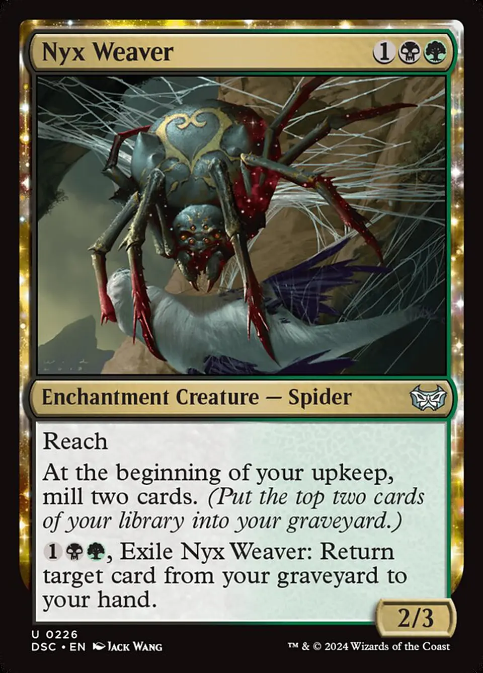 Nyx Weaver | Inglés | NM | DSC 1