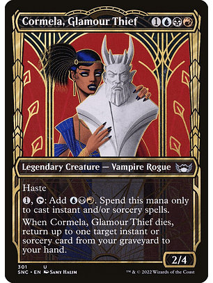 Cormela, Glamour Thief (Showcase foil) | Inglés | NM | SNC