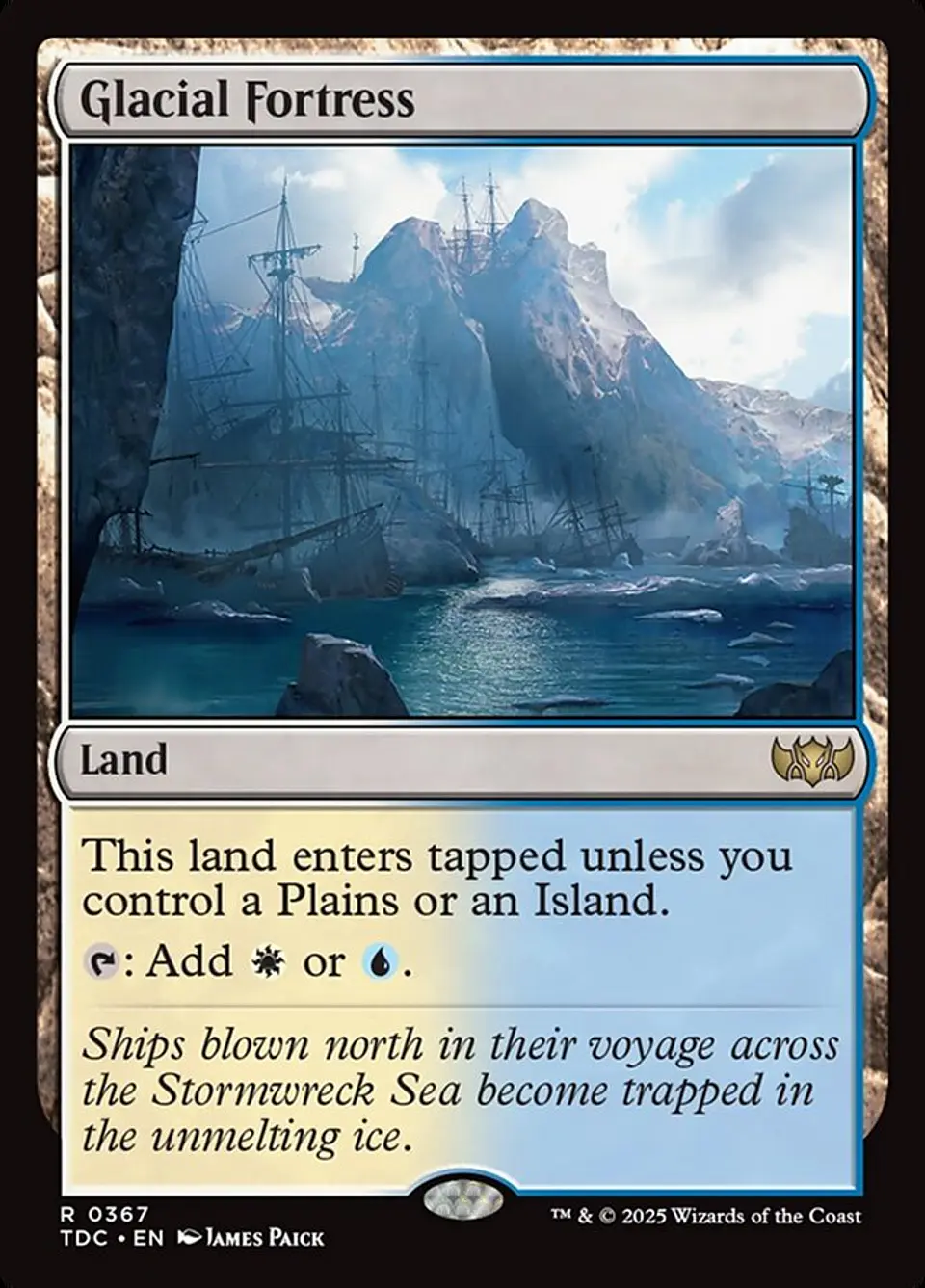 Glacial Fortress | Inglés | NM | TDC 1