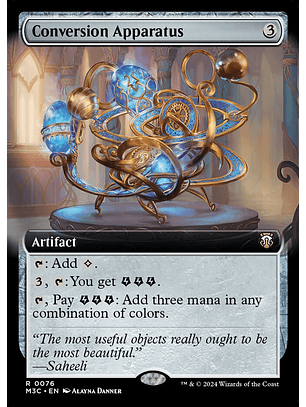 Conversion Apparatus (Extended Art foil) | Inglés | NM | M3C