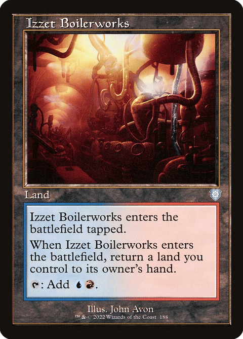 Izzet Boilerworks (Retro Frame) | Inglés | NM | BRC