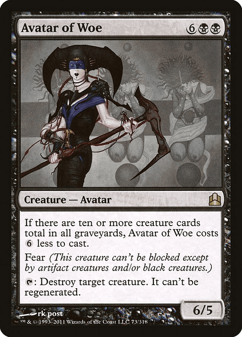 Avatar of Woe | Inglés | EX | CMD