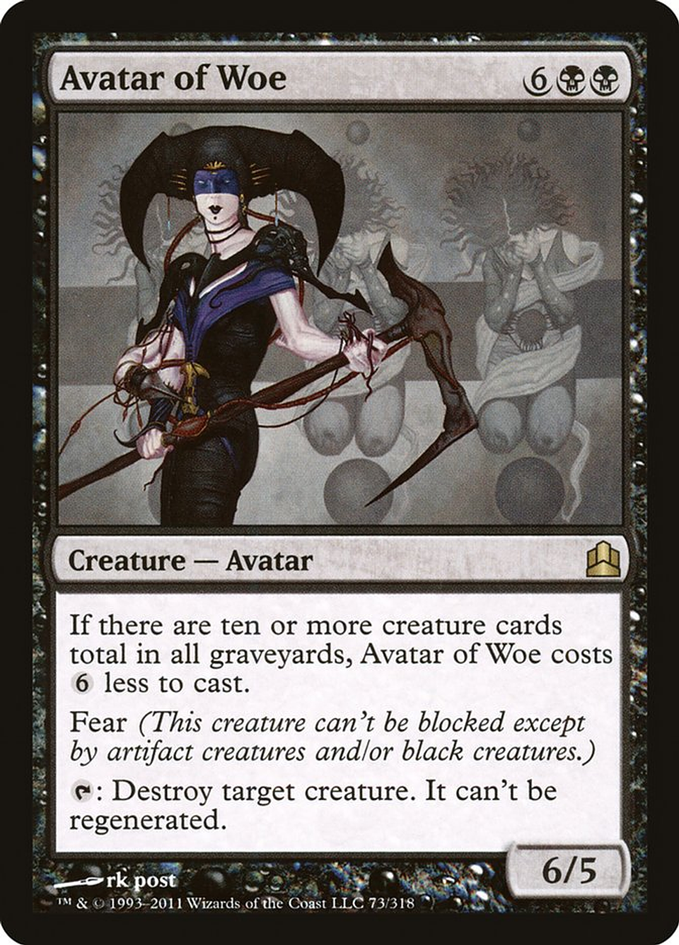 Avatar of Woe | Inglés | EX | CMD 1