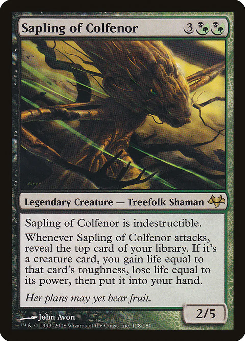 Sapling of Colfenor | Español | NM | EVE 1