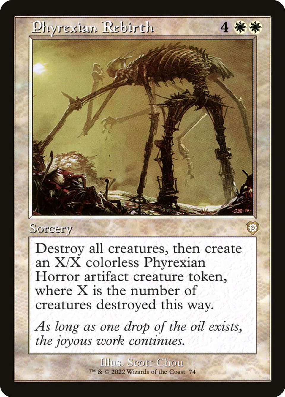 Phyrexian Rebirth (Retro Frame) | Inglés | NM | BRC 1