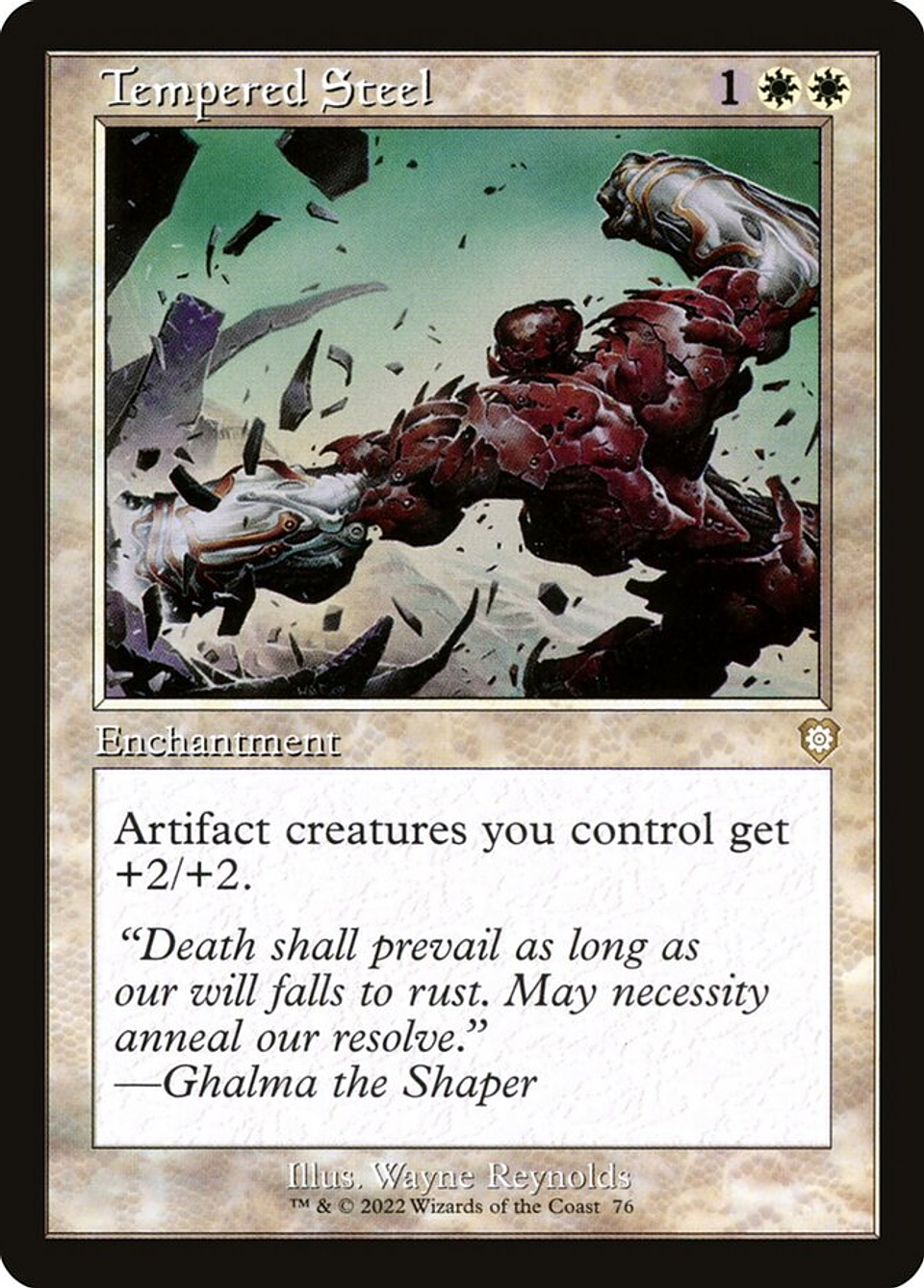 Tempered Steel (Retro Frame) | Inglés | NM | BRC 1