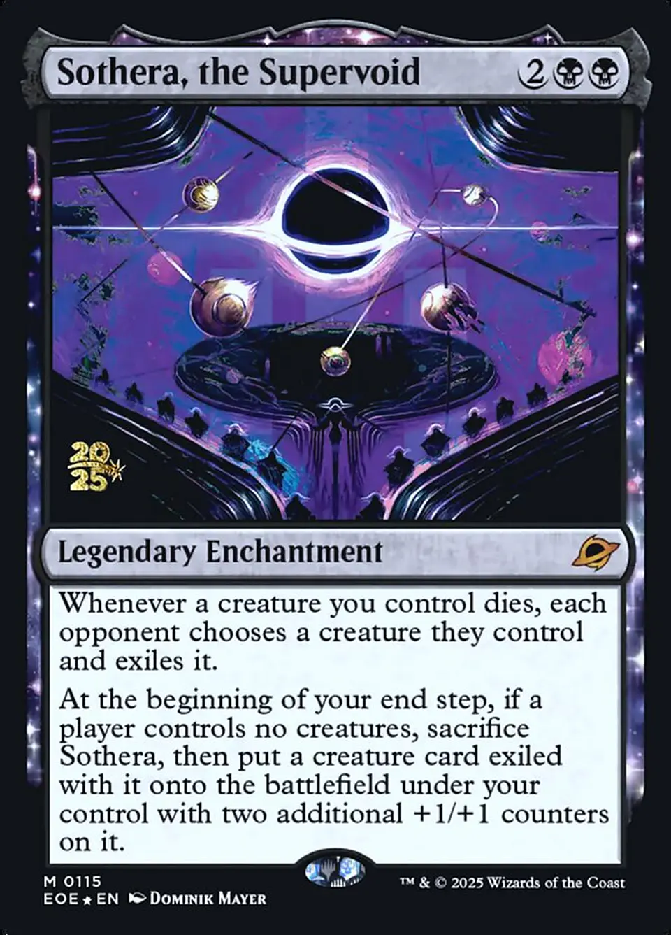 Sothera, the Supervoid (Launch foil) | Inglés | NM | PEOE 1