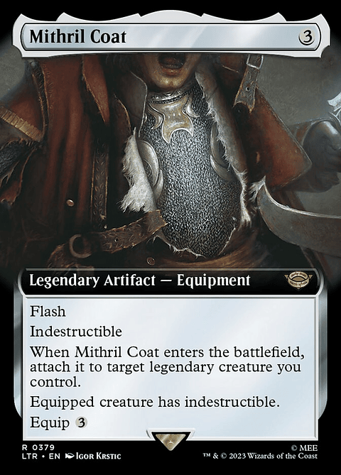 Mithril Coat (Extended Art) | Inglés | NM | LTR