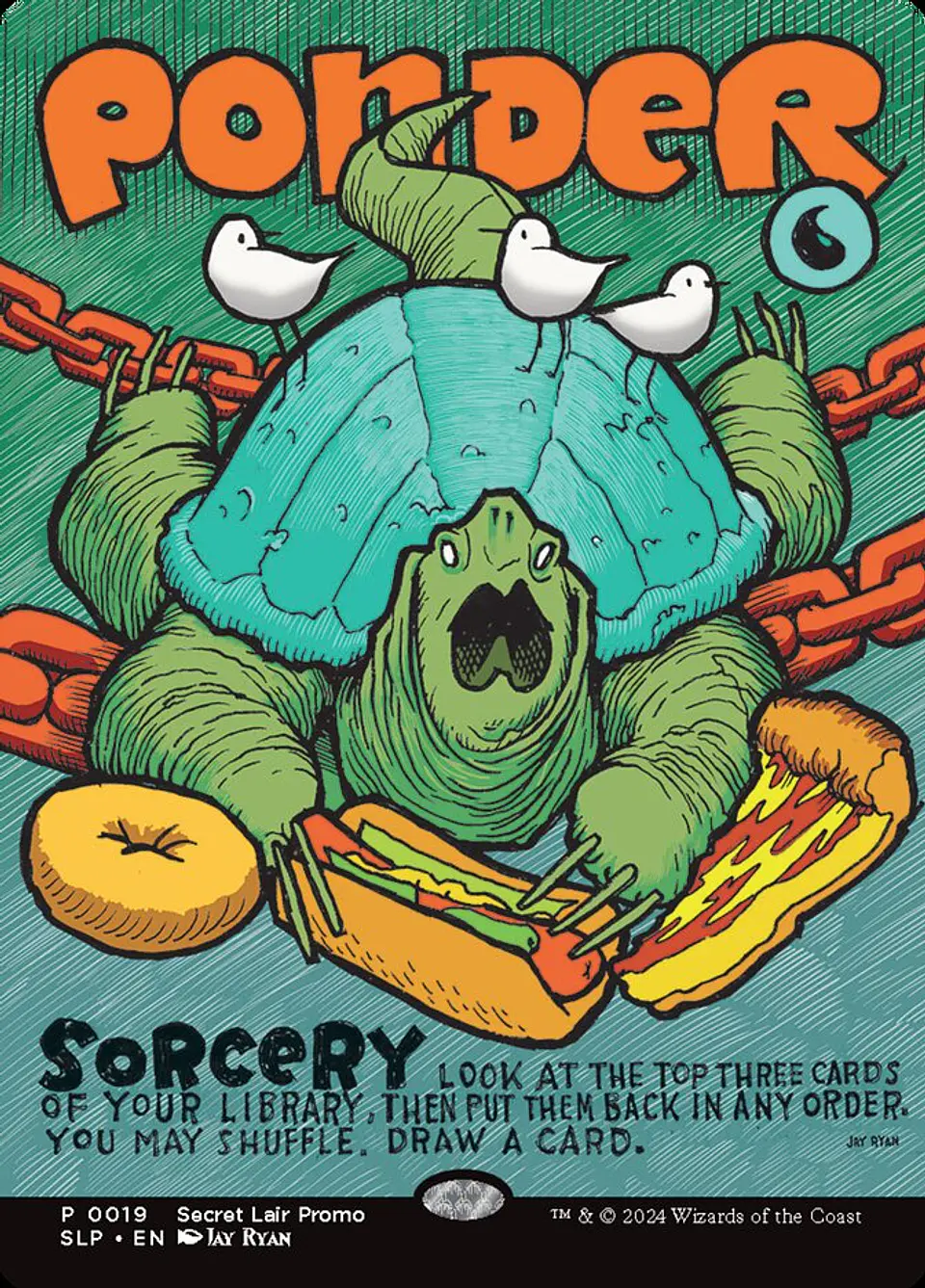 Ponder (Borderless) | Inglés | NM | SLP 1