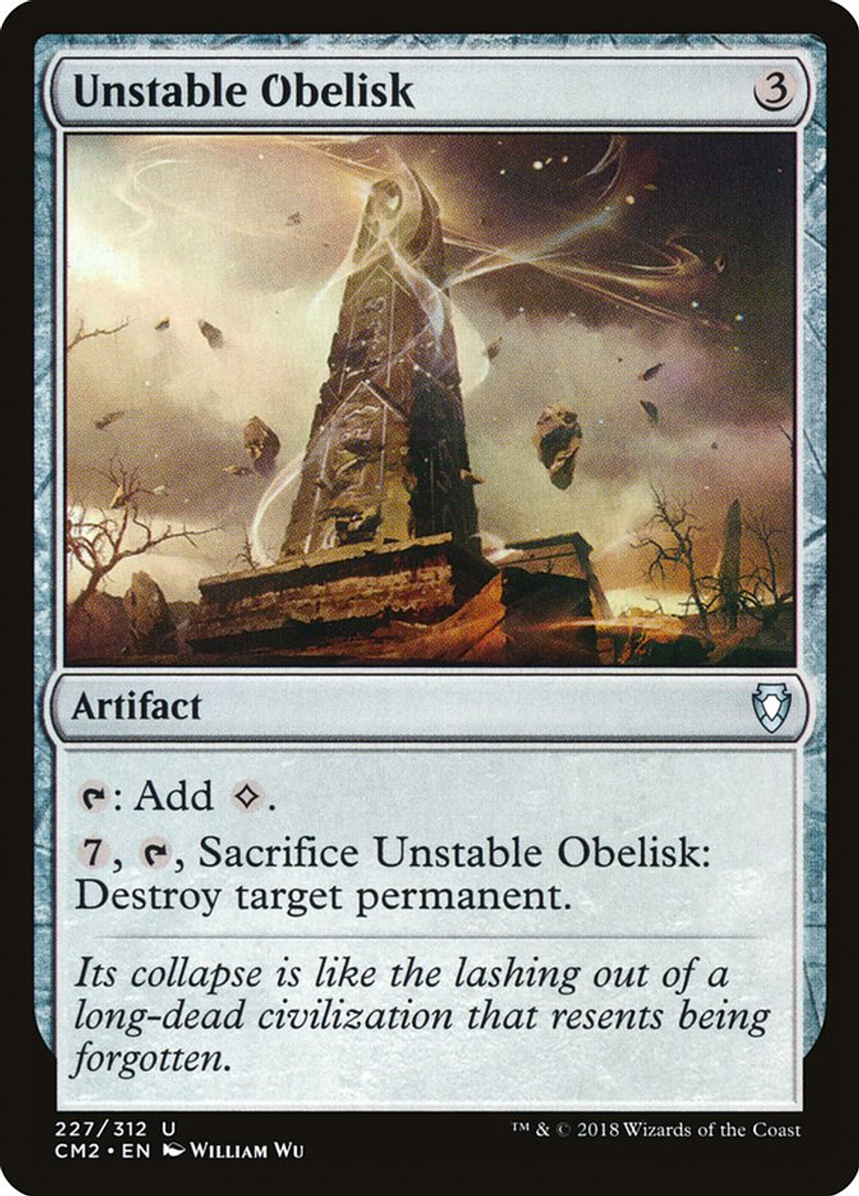 Unstable Obelisk | Inglés | NM | CM2 1