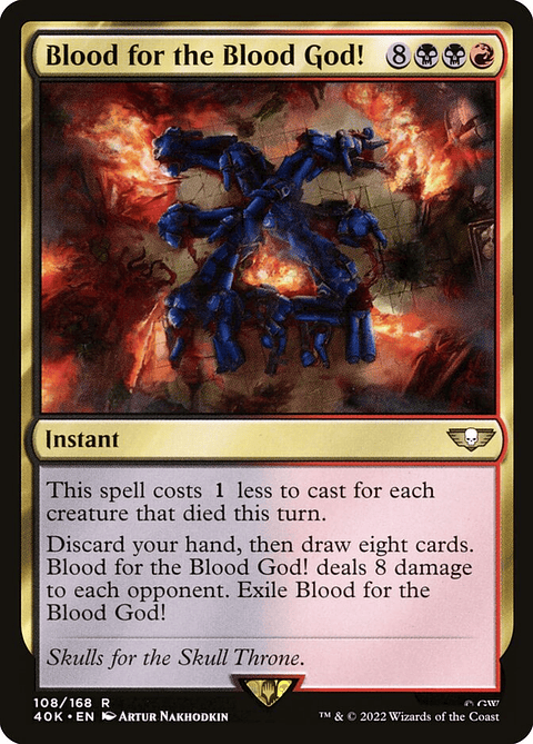 Blood for the Blood God! | Inglés | NM | 40K