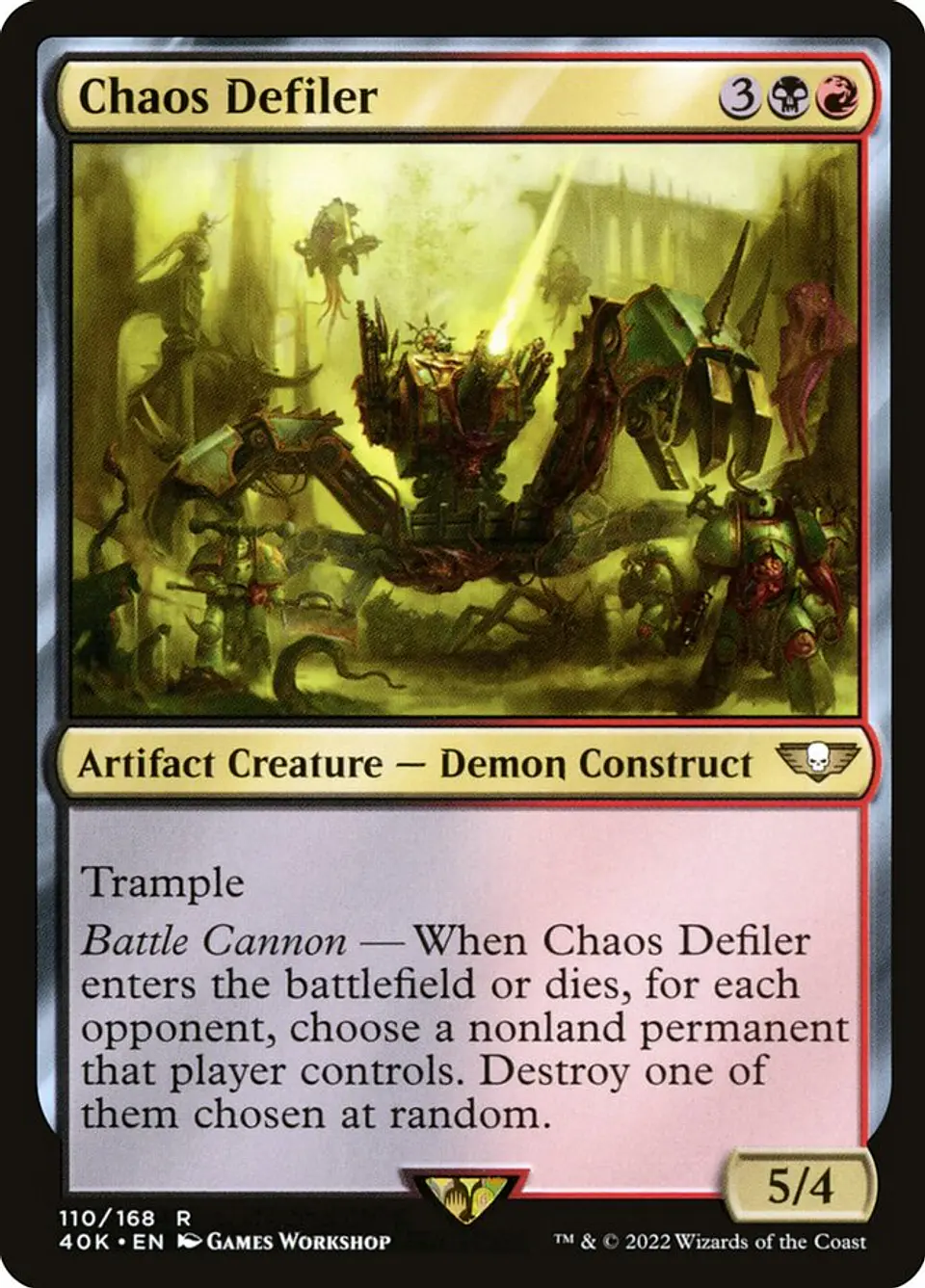 Chaos Defiler | Inglés | NM | 40K 1