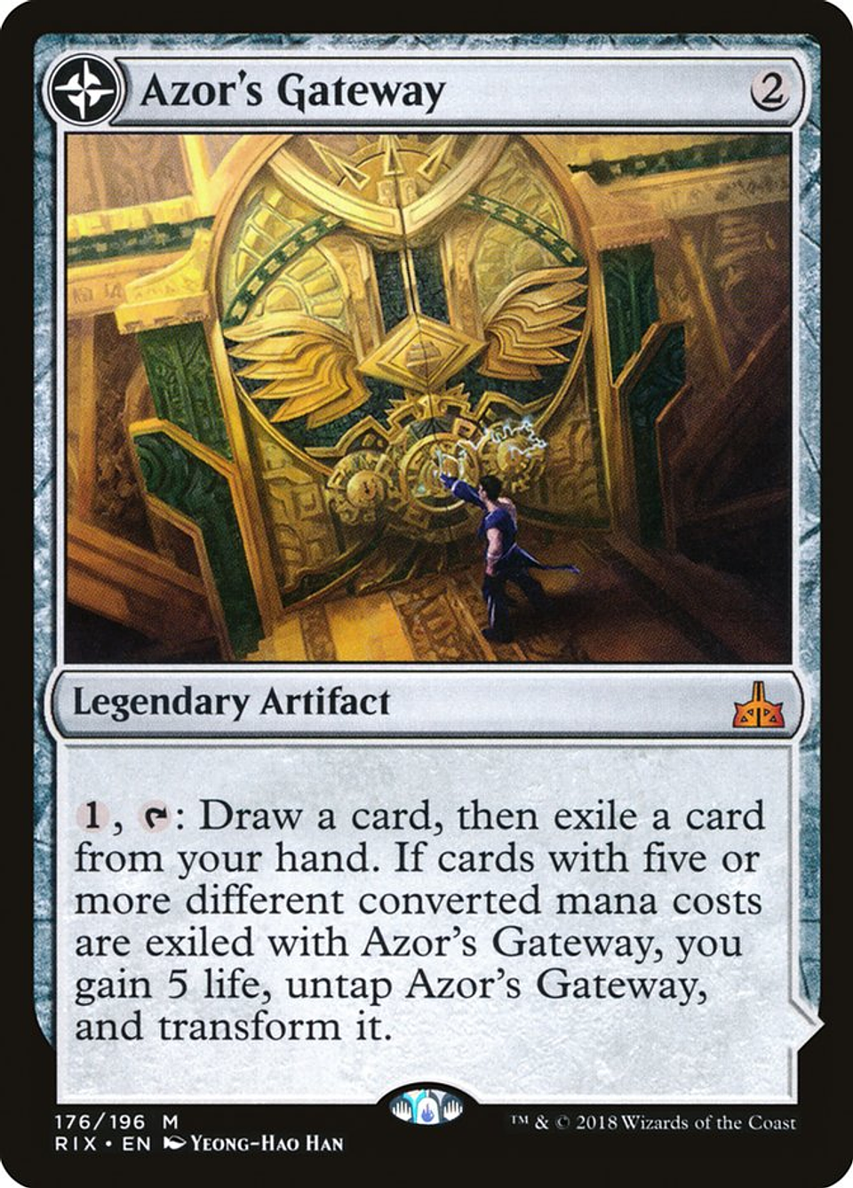 Azor's Gateway // Sanctum of the Sun | Inglés | NM | RIX 1