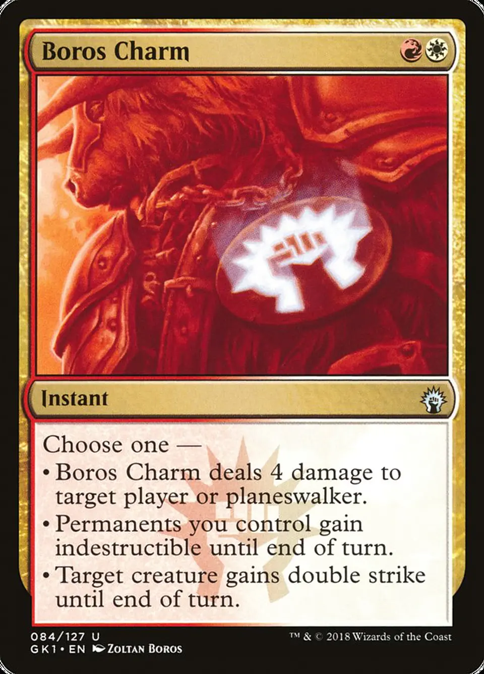 Boros Charm | Inglés | EX | GK1 1