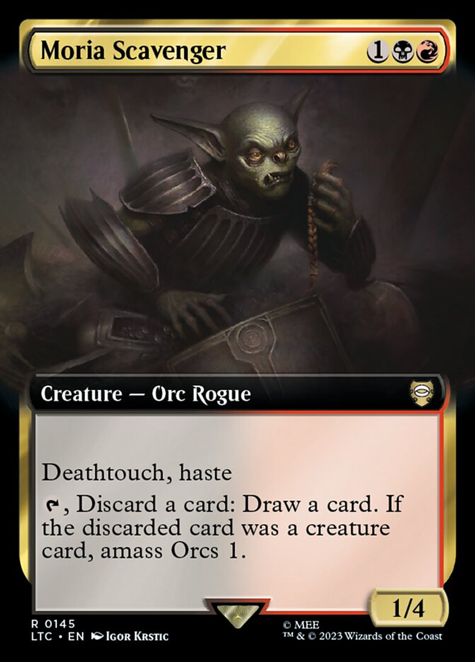 Moria Scavenger (Extended Art) | Inglés | NM | LTC 1