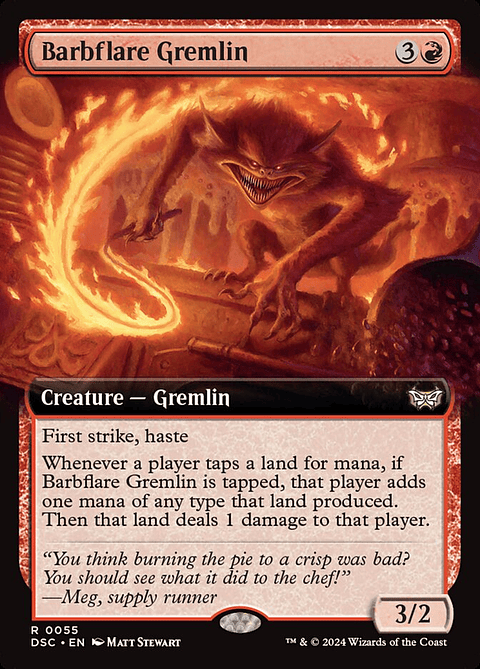 Barbflare Gremlin (Extended Art) | Inglés | NM | DSC