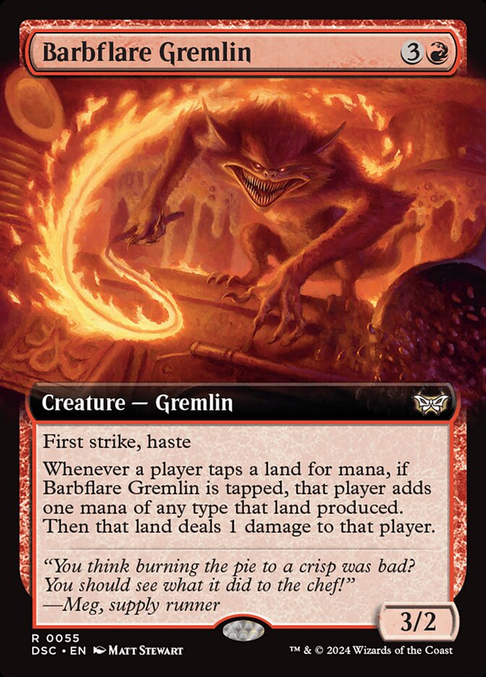 Barbflare Gremlin (Extended Art) | Inglés | NM | DSC 1
