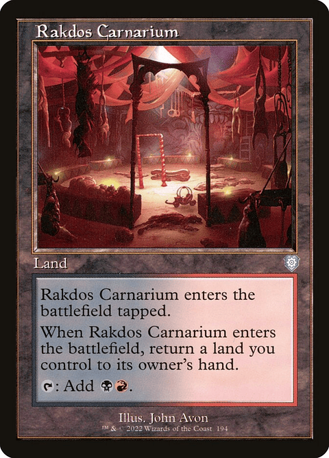 Rakdos Carnarium (Retro Frame) | Inglés | NM | BRC