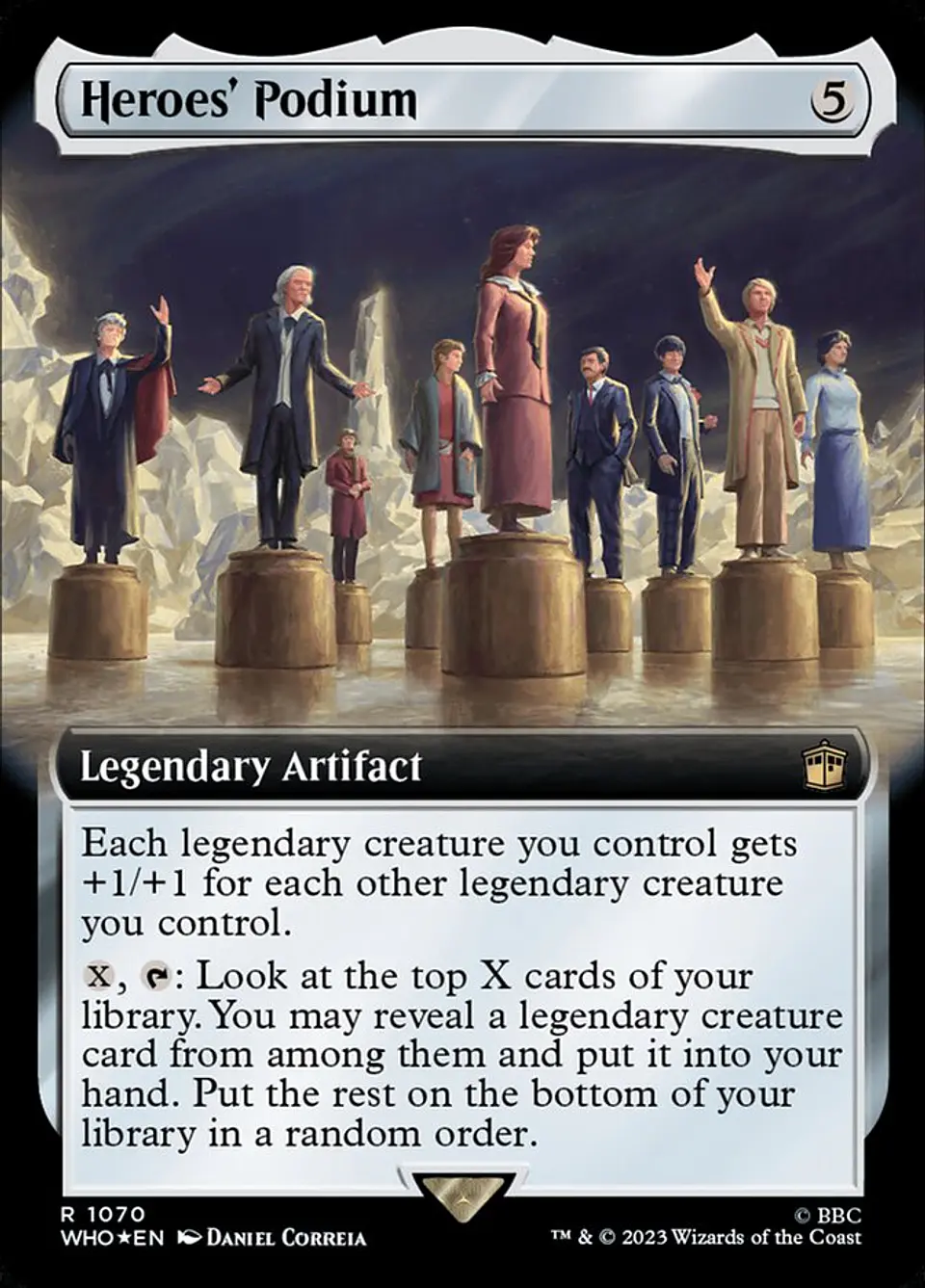 Heroes' Podium (Extended Art foil) | Inglés | NM | WHO 1