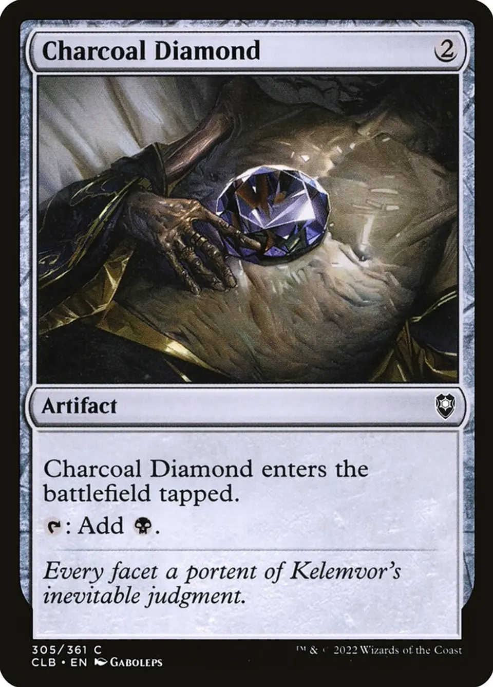 Charcoal Diamond | Español | NM | CLB 1