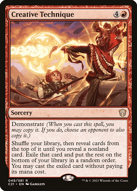 Creative Technique | Inglés | NM | C21