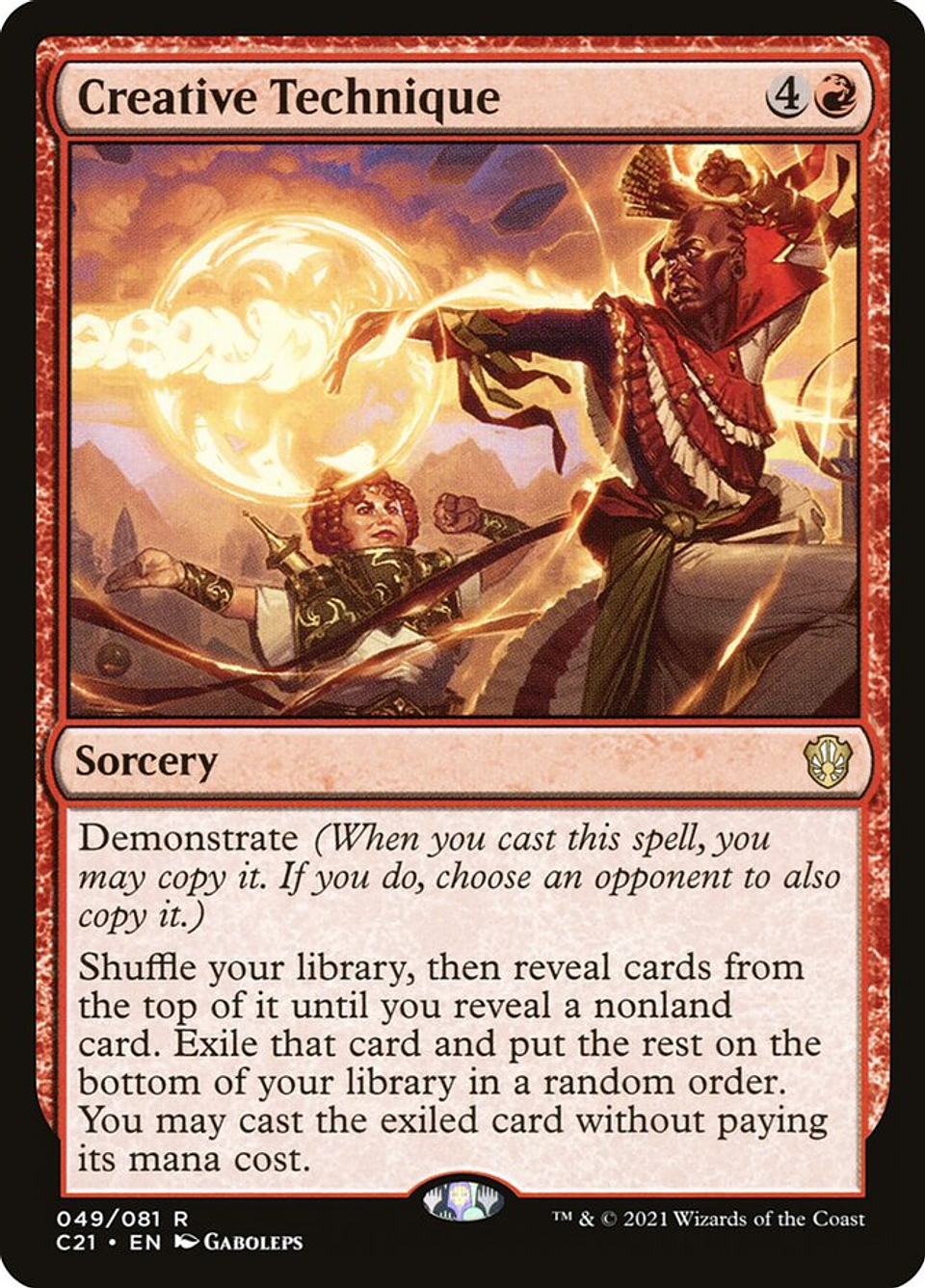 Creative Technique | Inglés | NM | C21 1