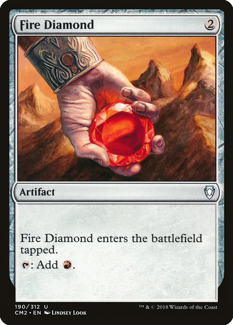 Fire Diamond | Inglés | EX | CM2 1