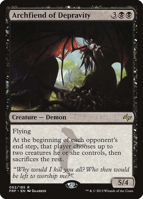 Archfiend of Depravity | Inglés | NM | FRF