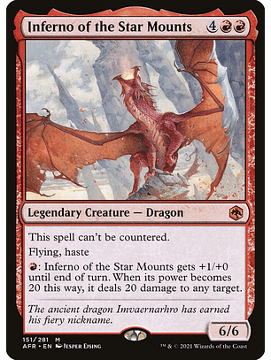 Inferno of the Star Mounts | Inglés | EX | AFR