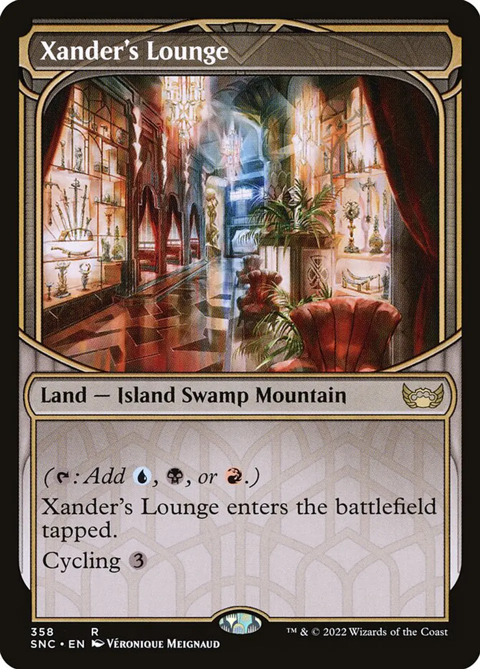 Xander's Lounge (Showcase foil) | Inglés | NM | SNC 1