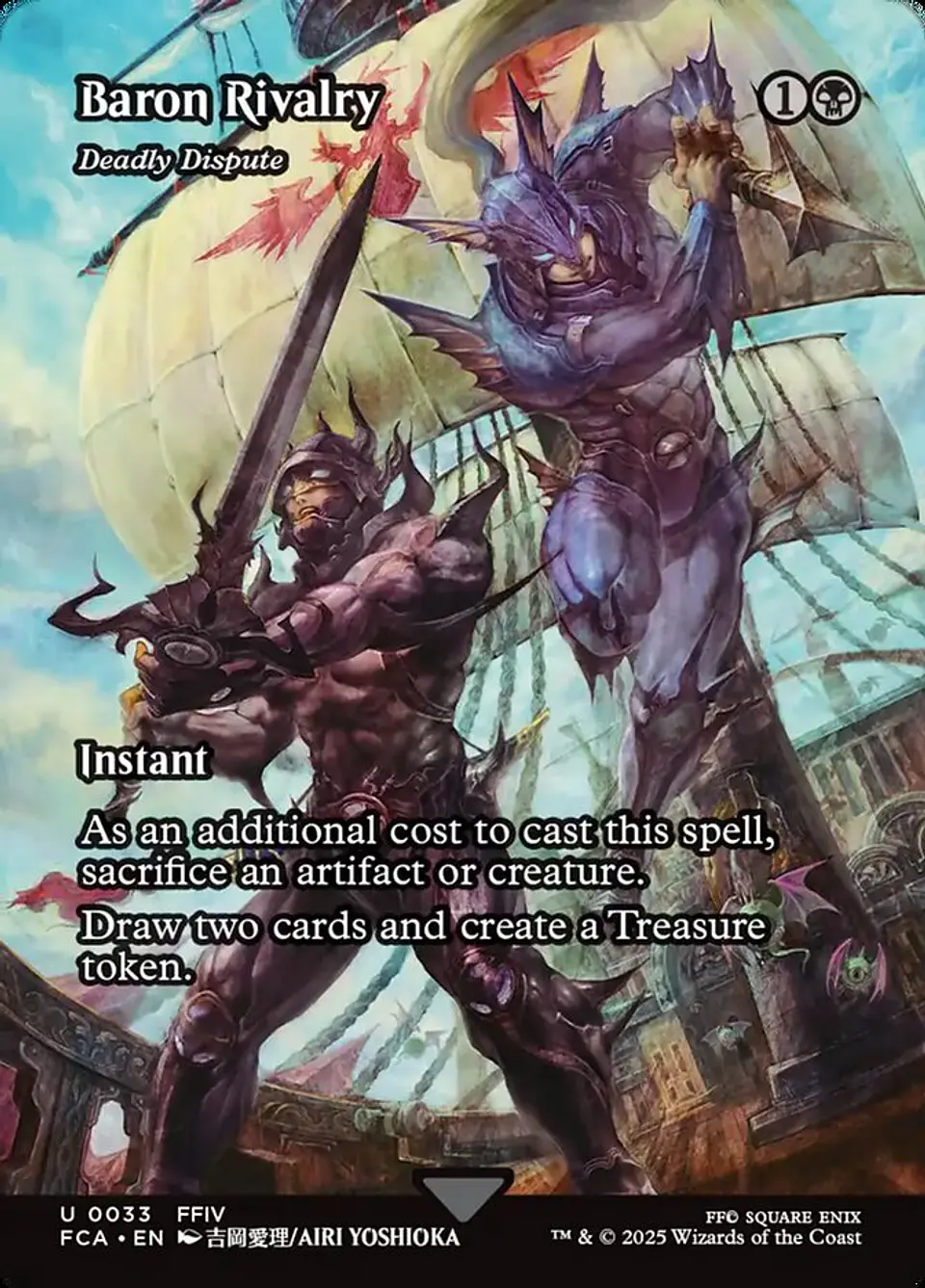 Deadly Dispute (Borderless foil) | Inglés | NM | FCA 1