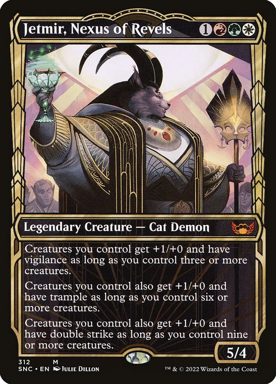 Jetmir, Nexus of Revels (Showcase foil) | Inglés | NM | SNC 1