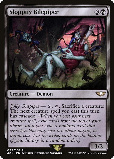 Sloppity Bilepiper | Inglés | NM | 40K