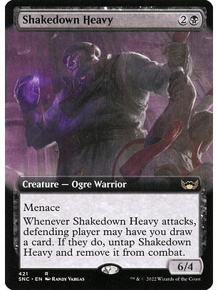 Shakedown Heavy (Extended Art) | Inglés | NM | SNC