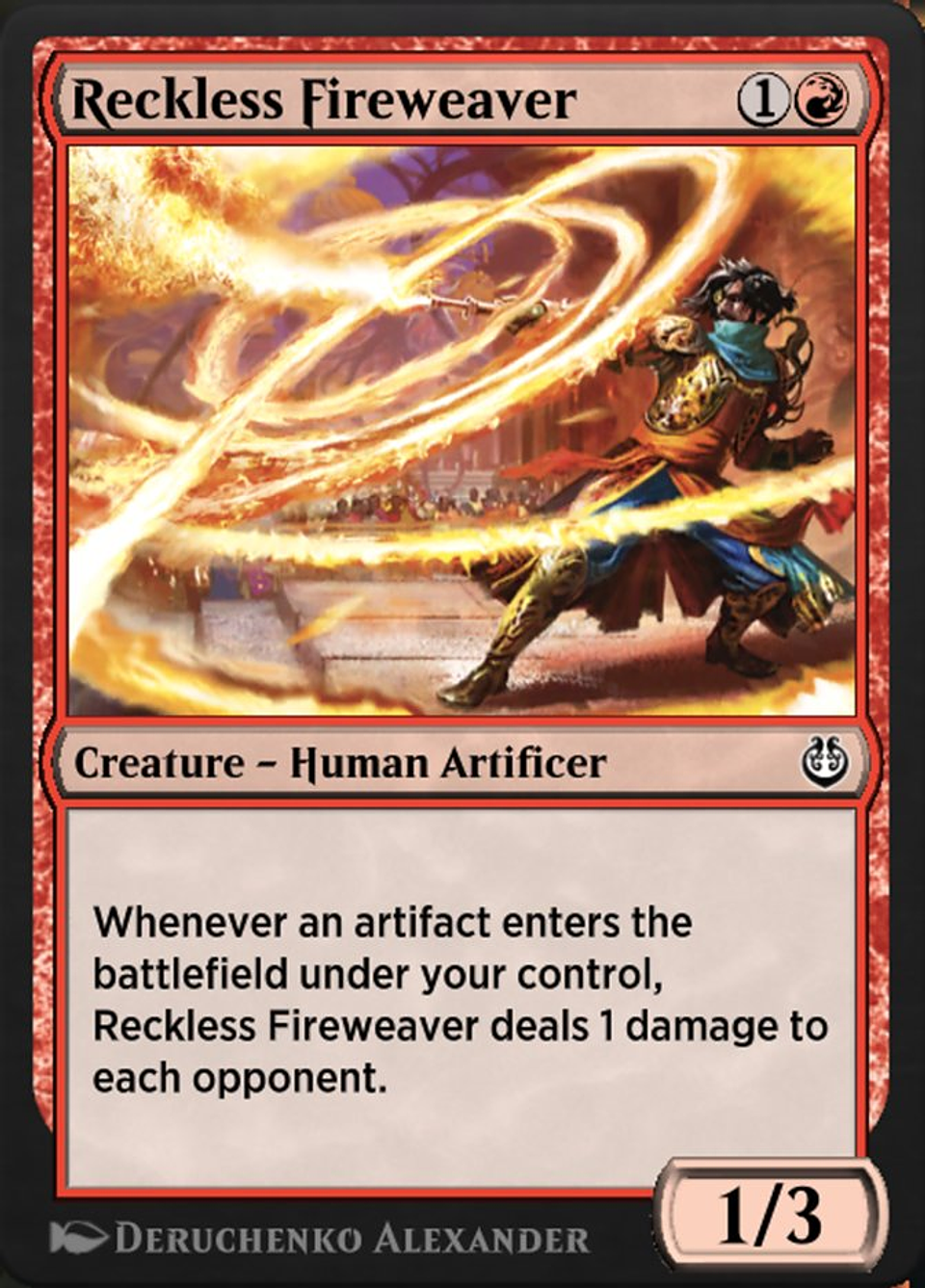 Reckless Fireweaver | Inglés | NM | KLR 1