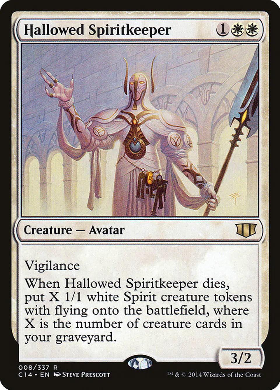 Hallowed Spiritkeeper | Español | NM | C14 1