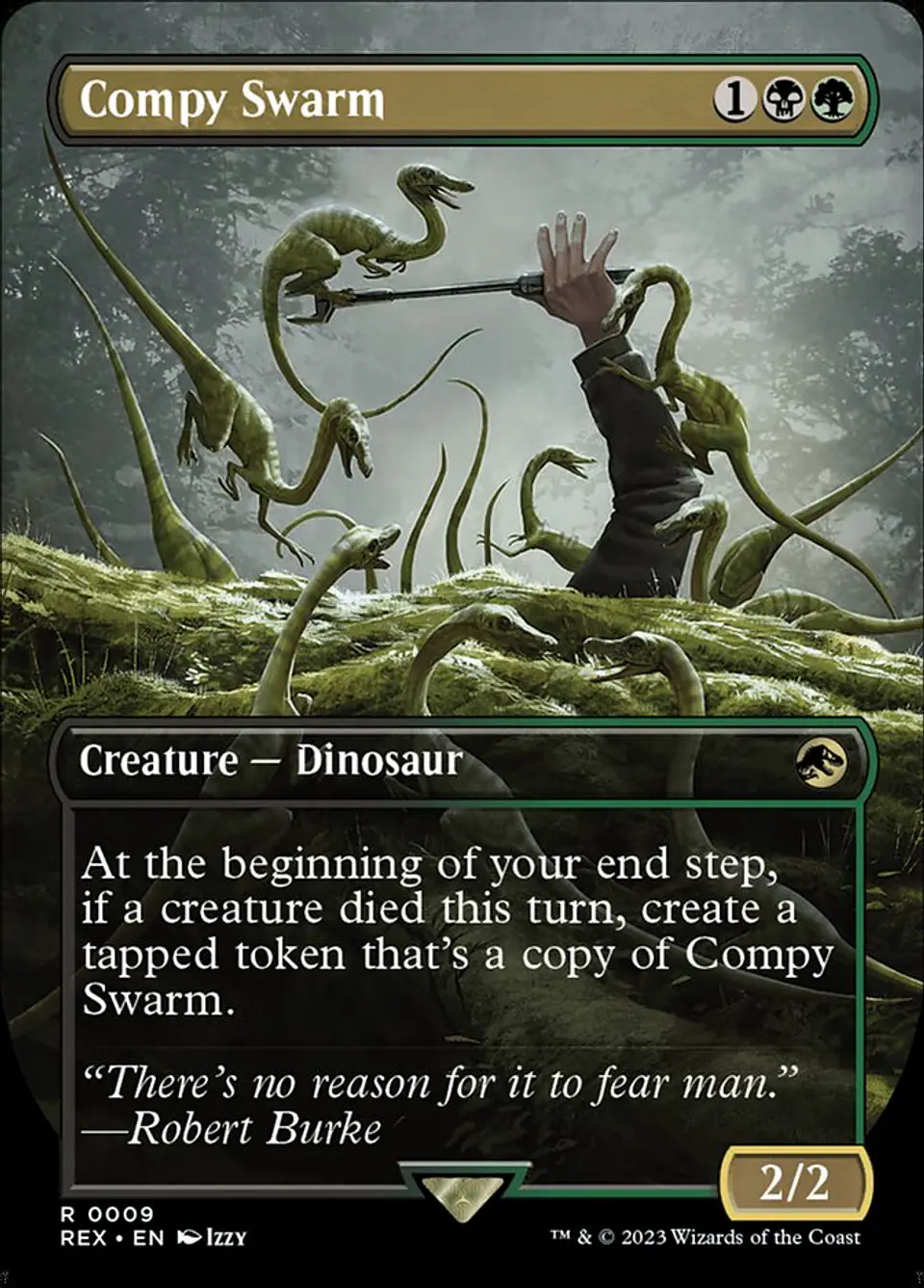 Compy Swarm (Borderless foil) | Inglés | NM | REX 1