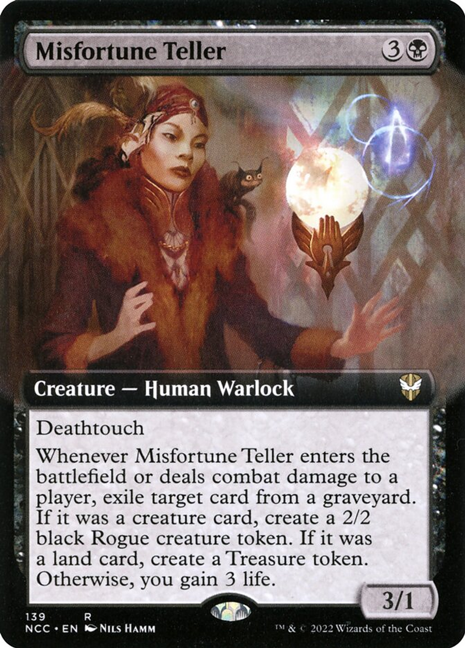 Misfortune Teller (Extended Art) | Inglés | NM | NCC 1