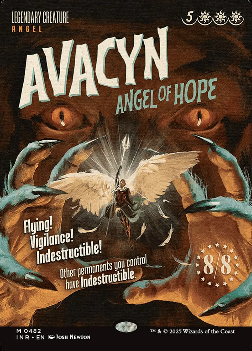 Avacyn, Angel of Hope (Showcase foil) | Inglés | NM | INR 1