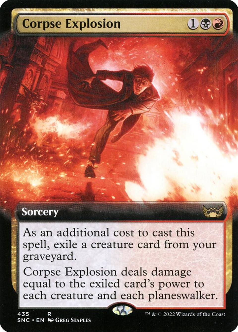 Corpse Explosion (Extended Art) | Inglés | NM | SNC 1